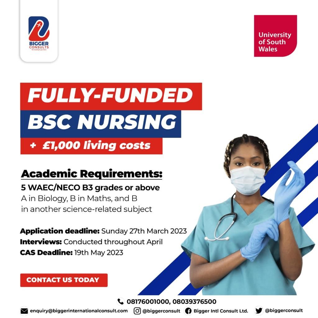 OPPORTUNITY TO STUDY ABROAD ON SCHOLARSHIP 